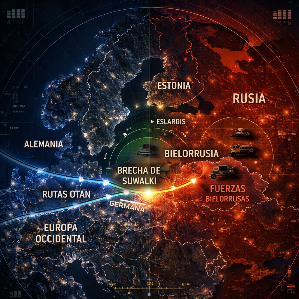 El Corredor de Suwalki: la franja de tierra que podría cambiar Europa 1 ChatGPT Image 19 mar 2026 21 05 39