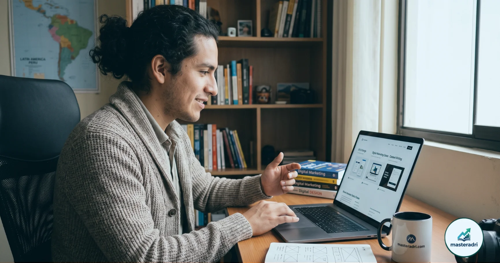 crear un portafolio digital