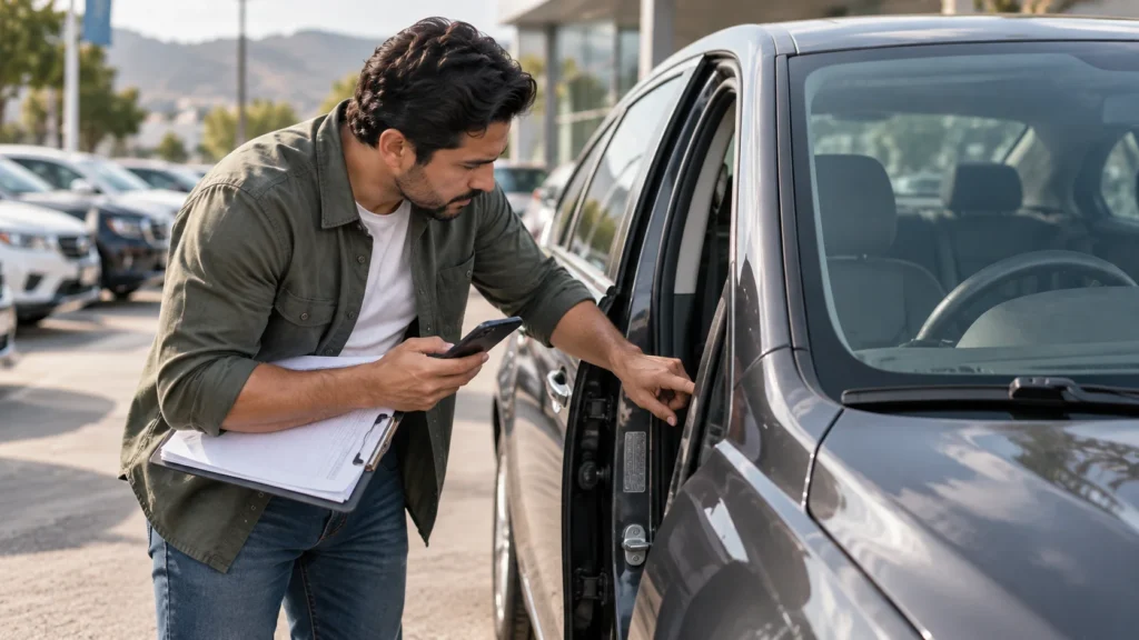 VIN, historial, recalls y tipos de título: qué revisar antes de comprar un auto usado